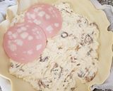 Foto del passaggio 3 della ricetta Torta salata fiore 🏵
