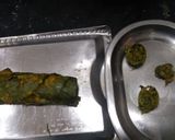 A picture of step 4 of Arbi patra.