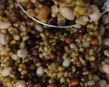 A picture of step 3 of Protein Chaat – Whip Up a Quick Chaat Using Green Moong, Peanuts, and Chickpeas.