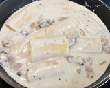 Foto del paso 6 de la receta: Paccheri a la crema de Gorgonzola con Champiñones