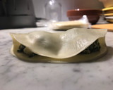 Foto del paso 7 de la receta: Triangolini alla empanatta!!!! (pasta rellena tipo ravioles/sorrentinos con masa para empanadas)