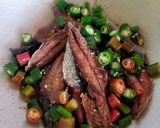 Foto langkah ke 4 dari resep 43.Pindang Cue Masak Cabe Ijo.
