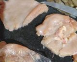 A picture of step 1 of Chicken cutlet.