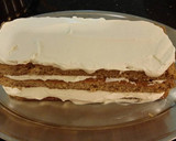 A picture of step 23 of Apple Spice Layer Torte with Caramel Mousse Filling and Frosting.