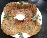 A picture of step 7 of Sago Thalipith (Shabudana Thalipith).