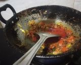 A picture of step 5 of Masala Pasta.