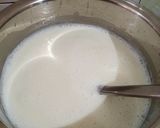A picture of step 2 of Fruit Custard.