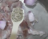 A picture of step 1 of Chicken soup.