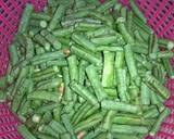 Pindang Tongkol kacang panjang, masak pedas langkah memasak 1 foto