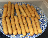 Foto del paso 7 de la receta: Palitos de Papas crujientes con queso y jamón