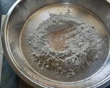 A picture of step 2 of Bajra seasome seeds bhakri.
