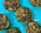 A picture of step 8 of Chutney Wale Methi Aloo Capsicum Rings.