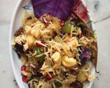 A picture of step 4 of Navratan pulao.