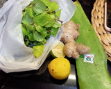 Foto langkah ke 1 dari resep Wedang Jahe jeruk nipis Aloevera.