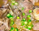 A picture of step 4 of Namkeen Gosht.