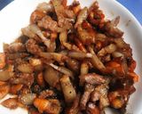 Hình bước làm 1 của món Bánh bột lọc tôm thịt