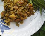 ग्वार फली की सब्जी (gwar phali ki sabzi recipe in Hindi) रेसिपी चरण 3 फोटो