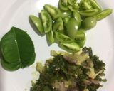 Foto langkah ke 3 dari resep Cumi Cabe Ijo.