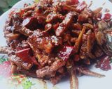 Foto langkah ke 7 dari resep Orek tempe teri kacang.
