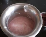 A picture of step 2 of Beetroot lassi.
