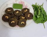 A picture of step 9 of Hara bhara kabab.