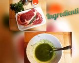 Foto del passaggio 1 della ricetta Costate di manzo e verdure grigliate in salsa di prezzemolo