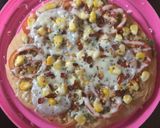 ચીઝ કોન એનીયન પીઝા(cheese corn onion pizza recipe in Gujarati) રેસીપી સ્ટેપ6ફોટો