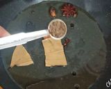 A picture of step 11 of Soya Chunks Capsicum & Onion Curry soyabeena badi ki sabji.
