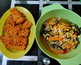 Foto langkah ke 3 dari resep Tumis kangkung jagung wortel teri simple.