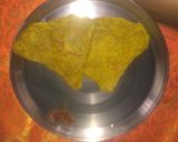 A picture of step 3 of Mint coriander paratha.