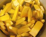Hình bước làm 1 của món Canh Bí Đỏ Nấu Nấm Rơm