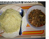 A picture of step 3 of Spaghetti & egg source.