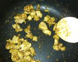 A picture of step 3 of Chinese fried rice.