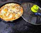 A picture of step 11 of Farmhouse Veg Pan Pizza.