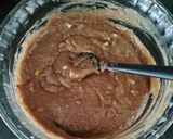 A picture of step 4 of Eggless Banana walnut cake.