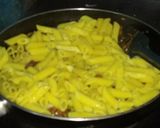 এগ চিকেন পাস্তা। রেসিপির ধাপ 6 ছবি