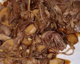 Foto langkah ke 3 dari resep Beef teriyaki simple enak.