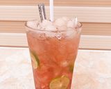 Hình bước làm 3 của món Siro sim trân châu 🍹🍹