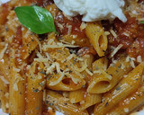 Foto del paso 5 de la receta: Penne en salsa Pomodoro con Burrata