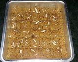 बेसन की दानेदार बर्फी(besan ki danedar barfi recipe hindi) रेसिपी चरण 7 फोटो