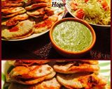 Foto del paso 3 de la receta: Gorditas en chile colorado y queso💖
