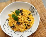 Hình bước làm 5 của món Đậu phụ xào tương miso và rong biển
