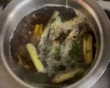 A picture of step 3 of Mint Leaves & Lemon Grass Tea ☕️.