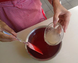 Foto del paso 15 de la receta: Tarta de fresas y panna cotta de albahaca