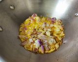 A picture of step 2 of Amritsari Chana Masala.