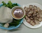 Hình bước làm 3 của món Ba chỉ nướng cuốn bánh tráng