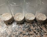 Foto del paso 1 de la receta: Avena trasnochada de cacao y banana saludable