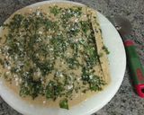 A picture of step 5 of Pudina lachha paratha.