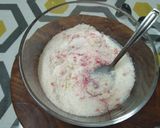 A picture of step 1 of Coconut Burfi.