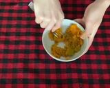 Hình bước làm 3 của món Bánh mì sữa bí ngô đỏ (kabocha)